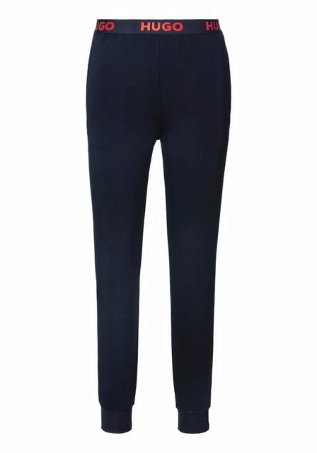 HUGO Homewearhose SPORTY LOGO_PANTS mit Markenlabel günstig online kaufen