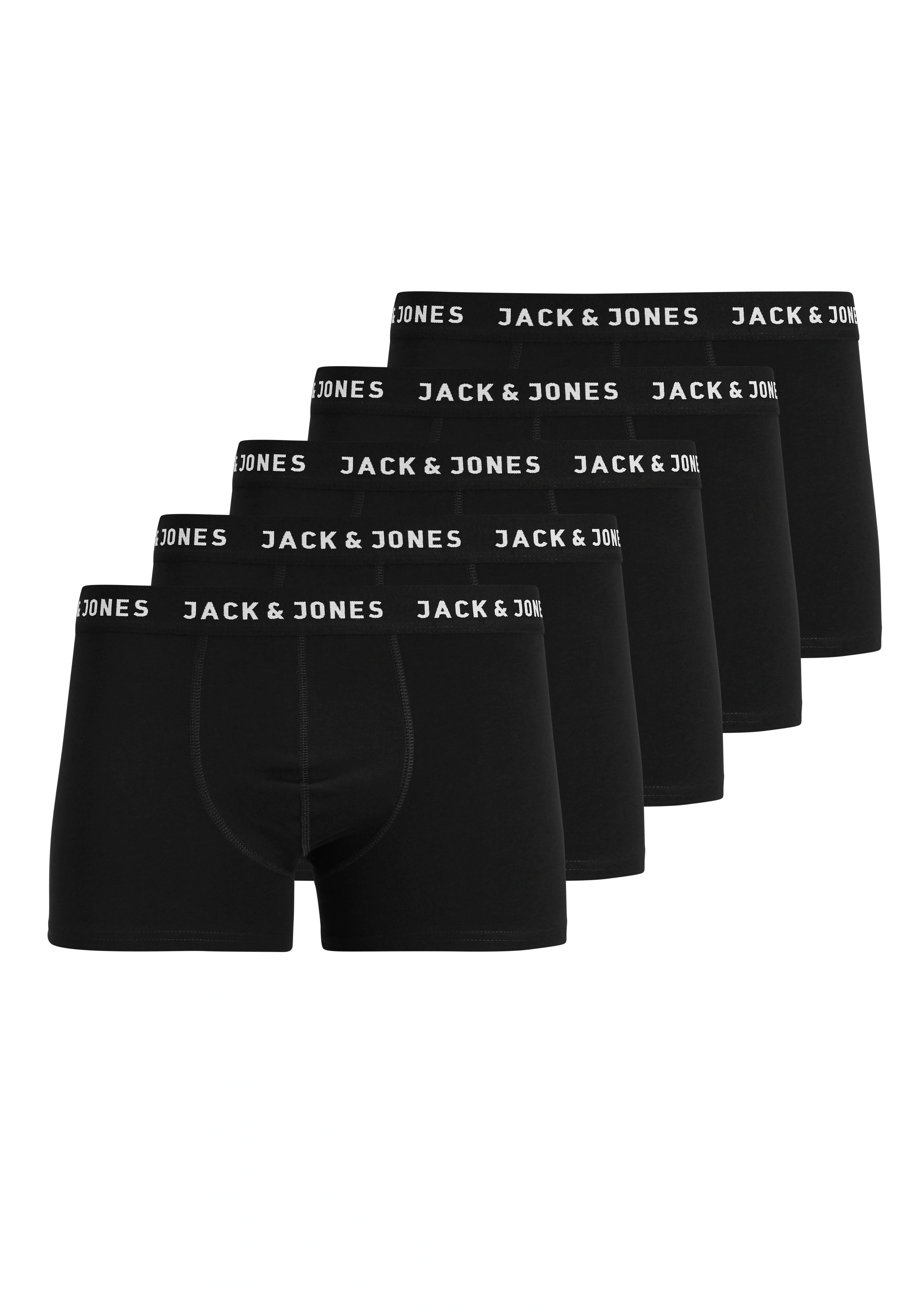 Jack & Jones 5-er Set Trunks Schwarz günstig online kaufen