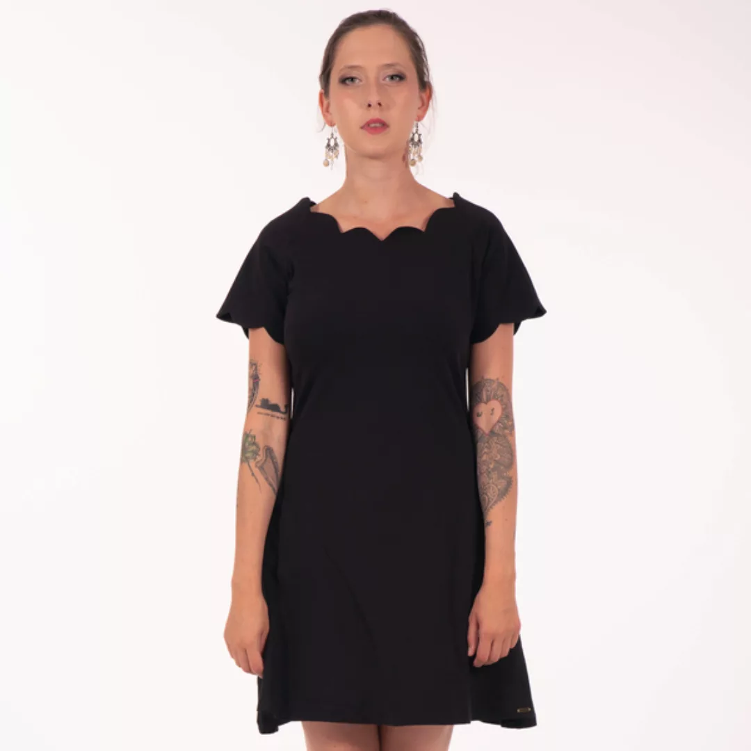 Damen Kleid Aus Baumwoll Bio Jersey (Gots) "Delayla" D-033 günstig online kaufen