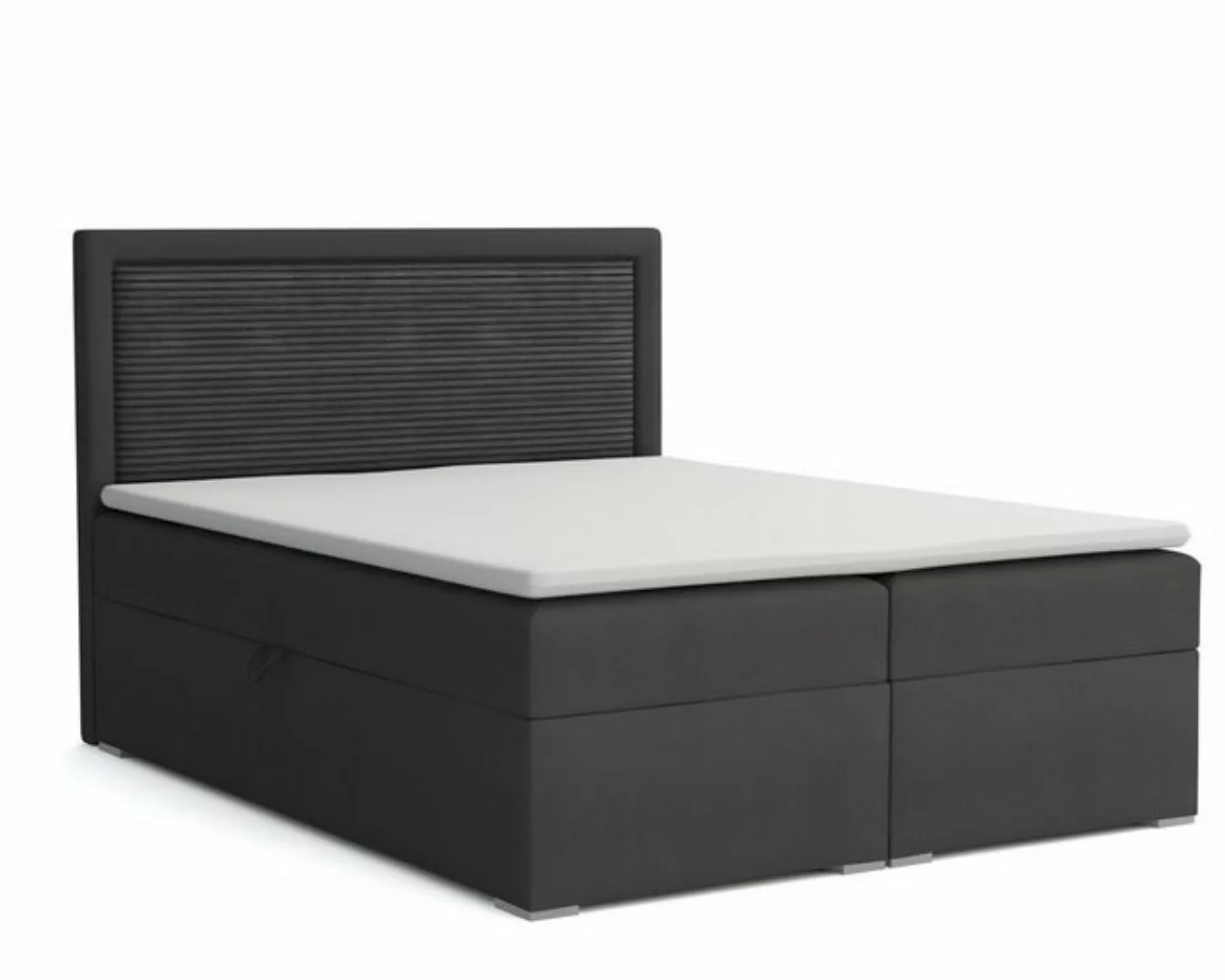 Deine Möbel 24 Boxspringbett JOHN II Polsterbett Komplettbett Bett Schlafzi günstig online kaufen