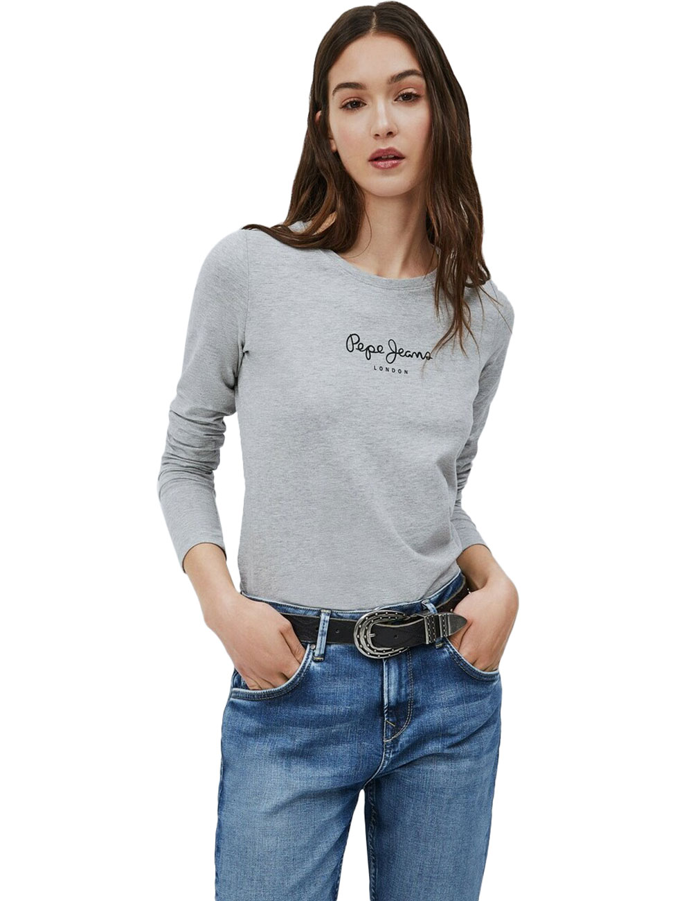 Pepe Jeans Damen Langarm-Shirt NEW VIRGINIA günstig online kaufen