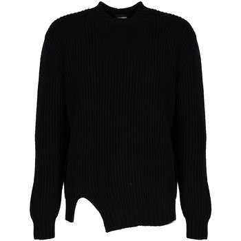 Les Hommes  Pullover LHK108 647U | Round Neck Asymetric Sweater günstig online kaufen