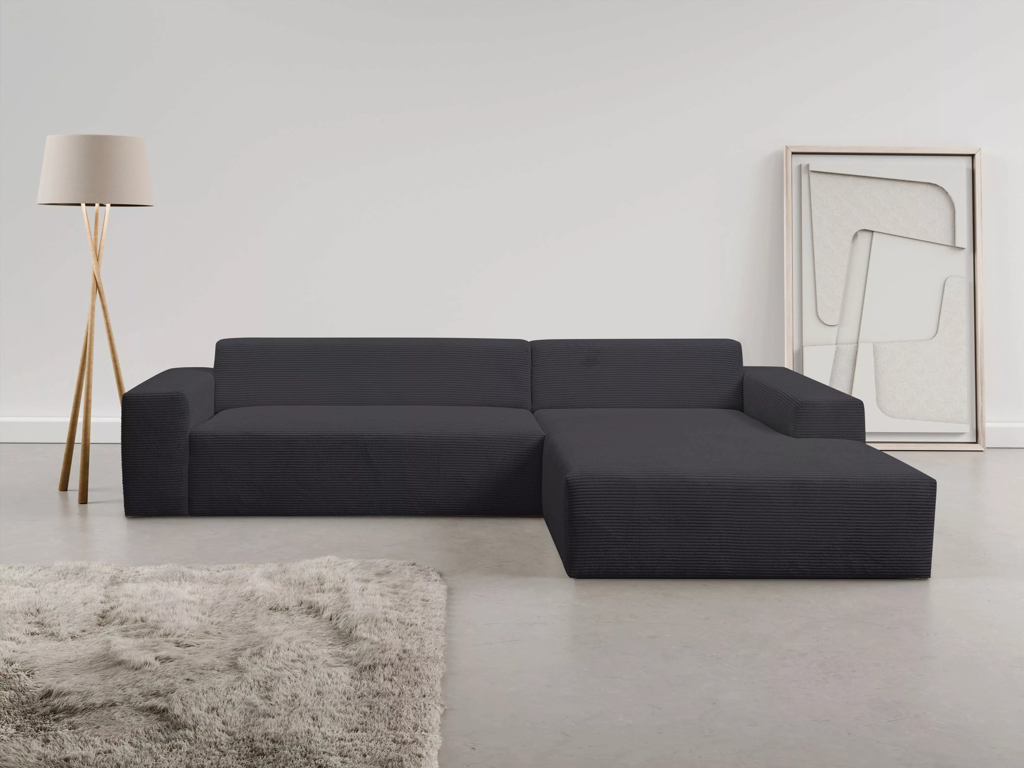 WERK2 Ecksofa "Zeus-XL, Mega-Sofa mit großer Sitztiefe, Stellmaße 311cm x 2 günstig online kaufen