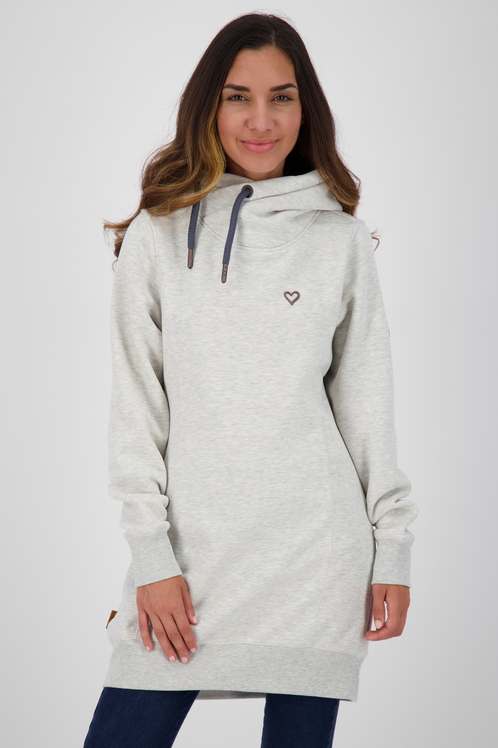 Alife & Kickin Sweatshirt "Damen HOODED LONGSWEAT" günstig online kaufen