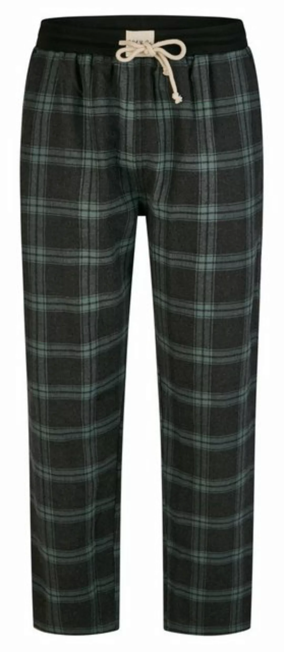 Phil & Co. Pyjamahose Herren Flanell Schlafanzughose (1-tlg) Baumwolle günstig online kaufen