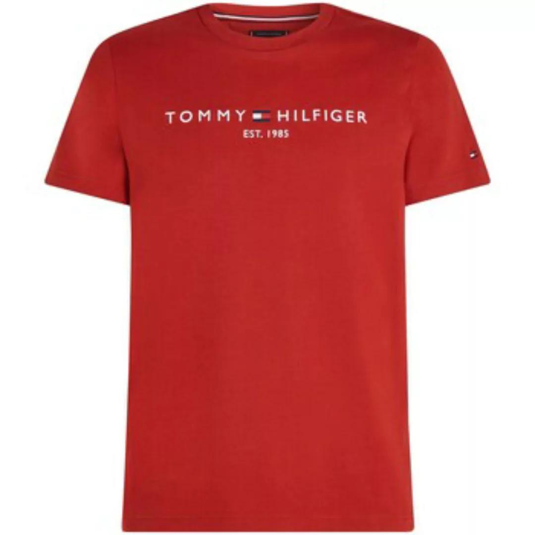 Tommy Hilfiger T-Shirt "TOMMY LOGO TEE", aus reiner, nachhaltiger Baumwolle günstig online kaufen