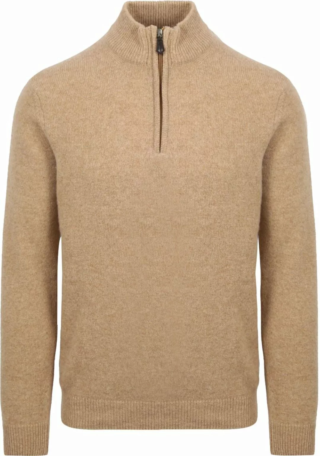 Suitable Half Zip Pullover Wool Beige - Größe L günstig online kaufen