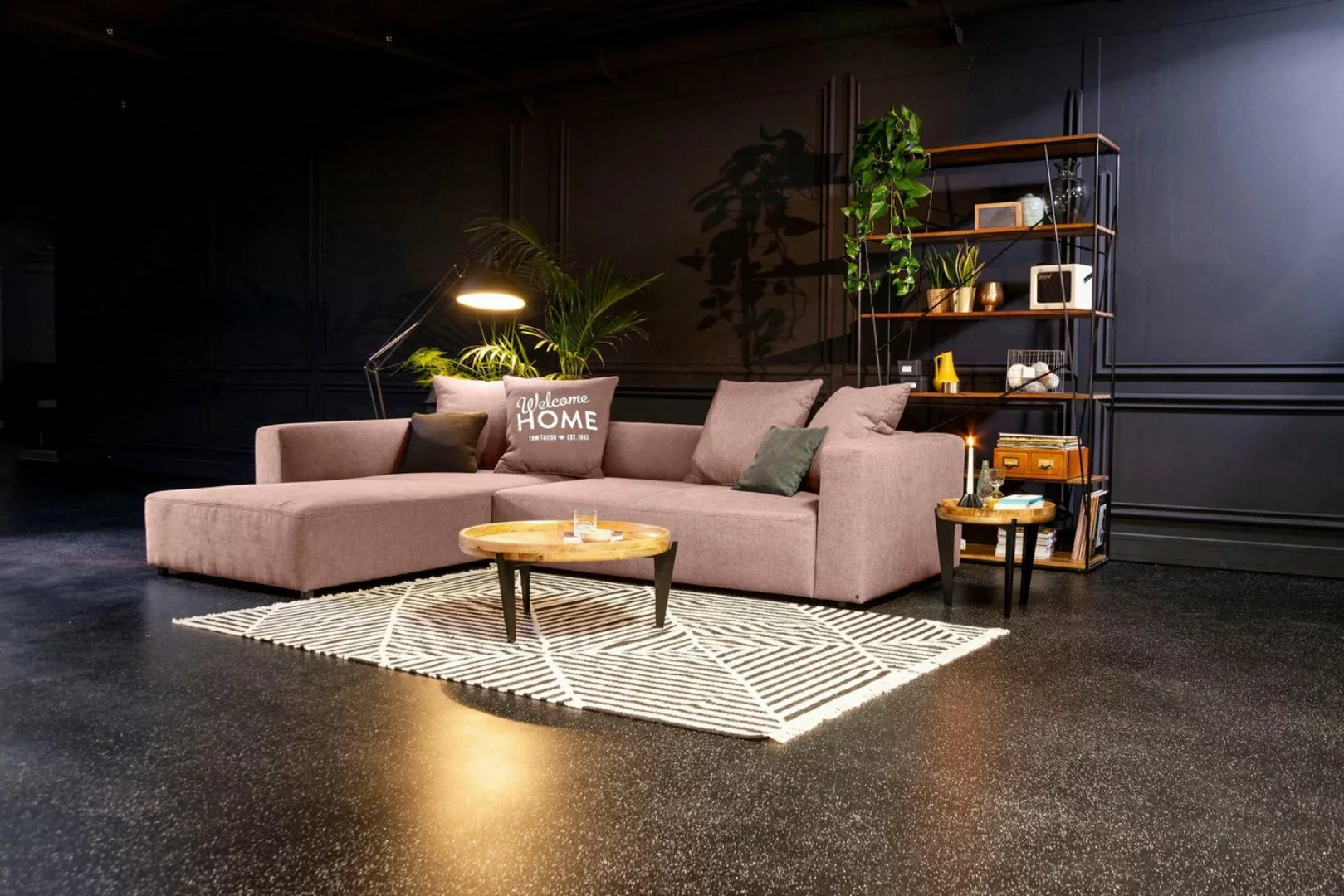 TOM TAILOR HOME Ecksofa HEAVEN CASUAL M, aus der COLORS COLLECTION, wahlwei günstig online kaufen