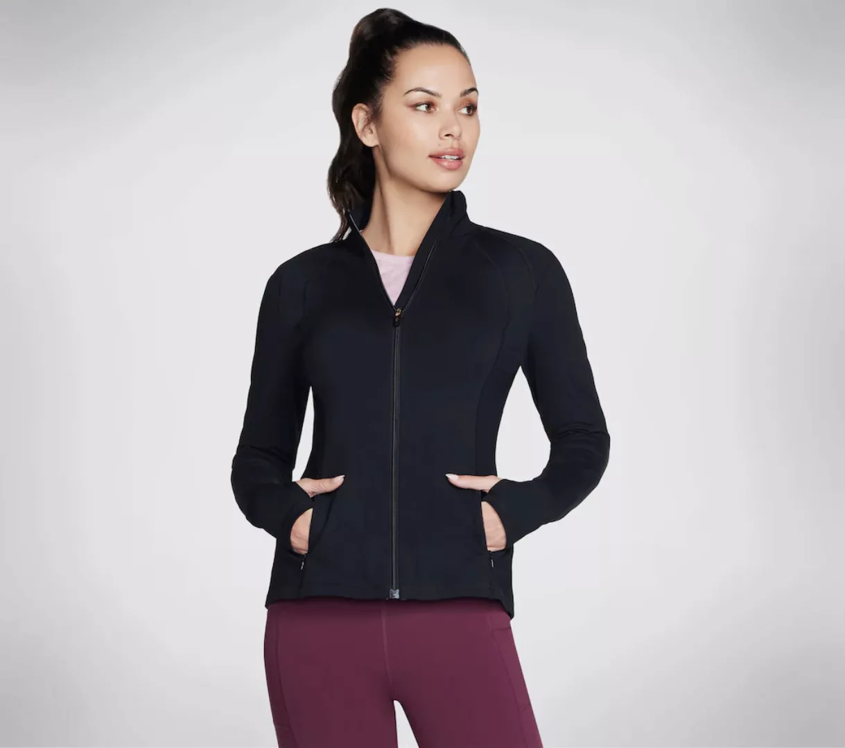 Skechers Trainingsjacke "BOLD BLACK" günstig online kaufen