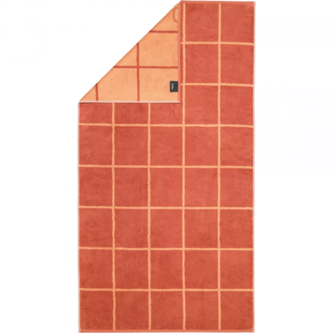 Cawö Handtücher Park Check 6226 - Farbe: brick - 22 - Duschtuch 70x140 cm günstig online kaufen