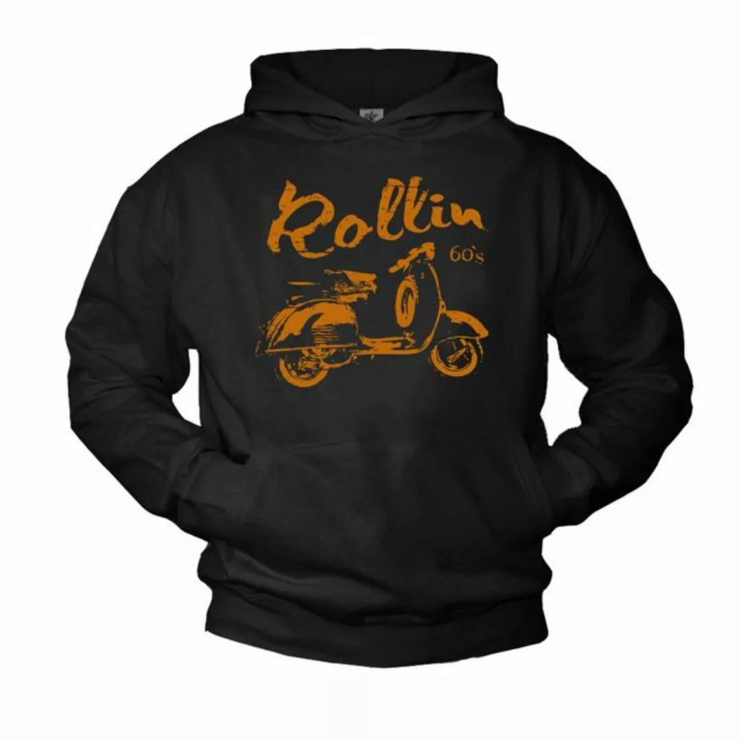 MAKAYA Kapuzenpullover Herren Vintage Roller Sweatshirt mit Kapuze Männer P günstig online kaufen