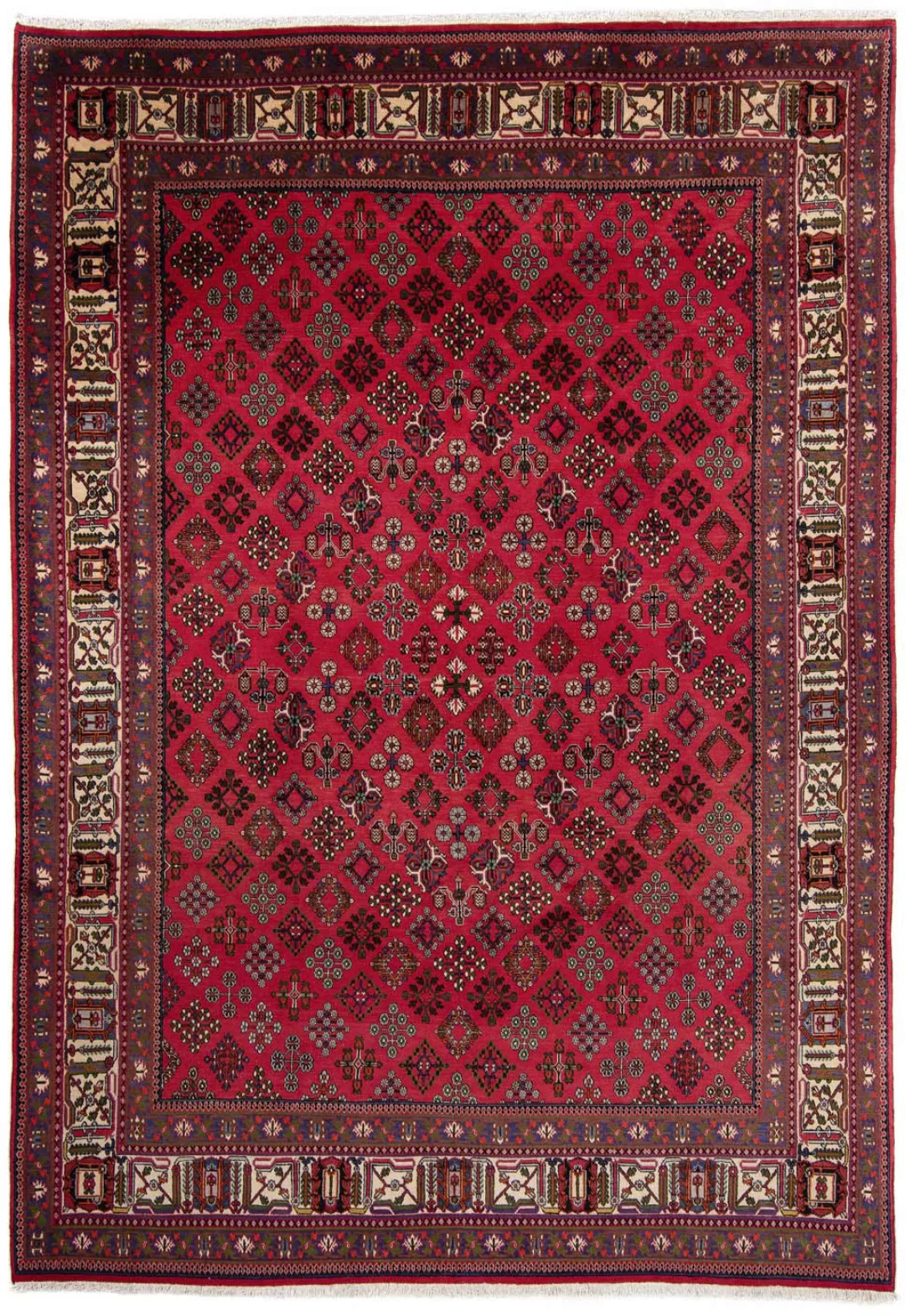 morgenland Wollteppich »Bachtiar Blumenmuster Rosso scuro 358 x 261 cm«, re günstig online kaufen