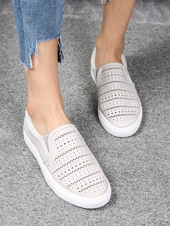 Atmungsaktive Casual Sheer Loafers günstig online kaufen