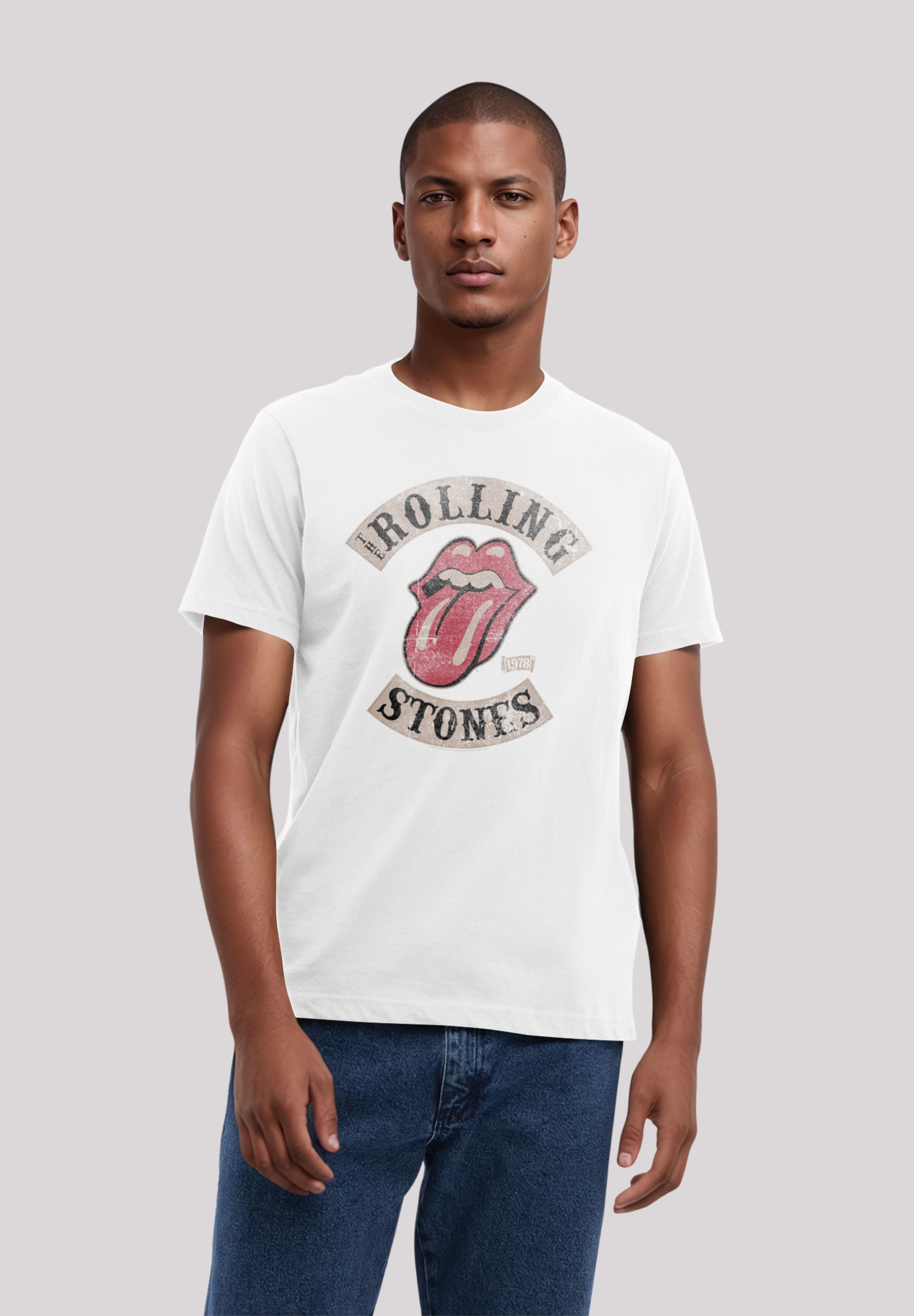 F4NT4STIC T-Shirt "The Rolling Stones Tour 78", Premium Qualität Streetwear günstig online kaufen