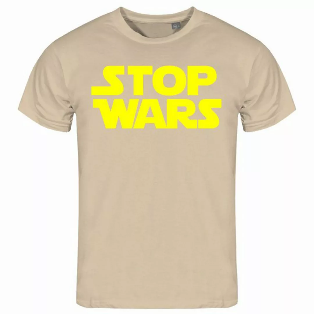 deinshirt Print-Shirt Herren T-Shirt Stop Wars Funshirt mit Motiv günstig online kaufen