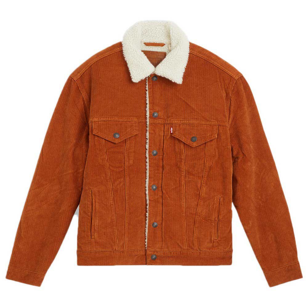 Levi´s ® Vintage Fit Sherpa Jeansjacke XL Glazed Gingr 8W Cord günstig online kaufen