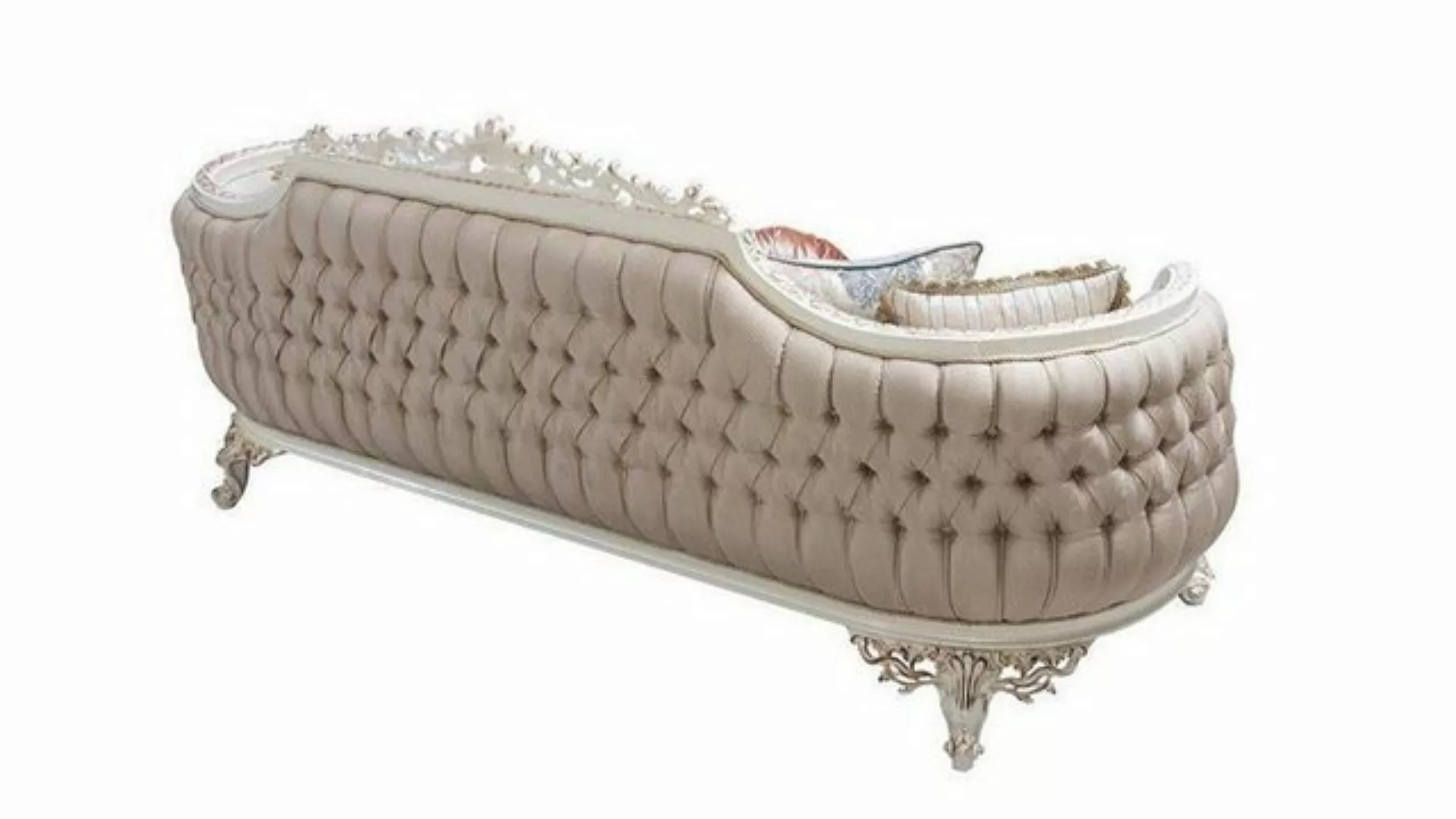 JVmoebel Sofa Sofagarnitur Klassische Luxus Sofas Sessel Wohnzimmer set 3+1 günstig online kaufen