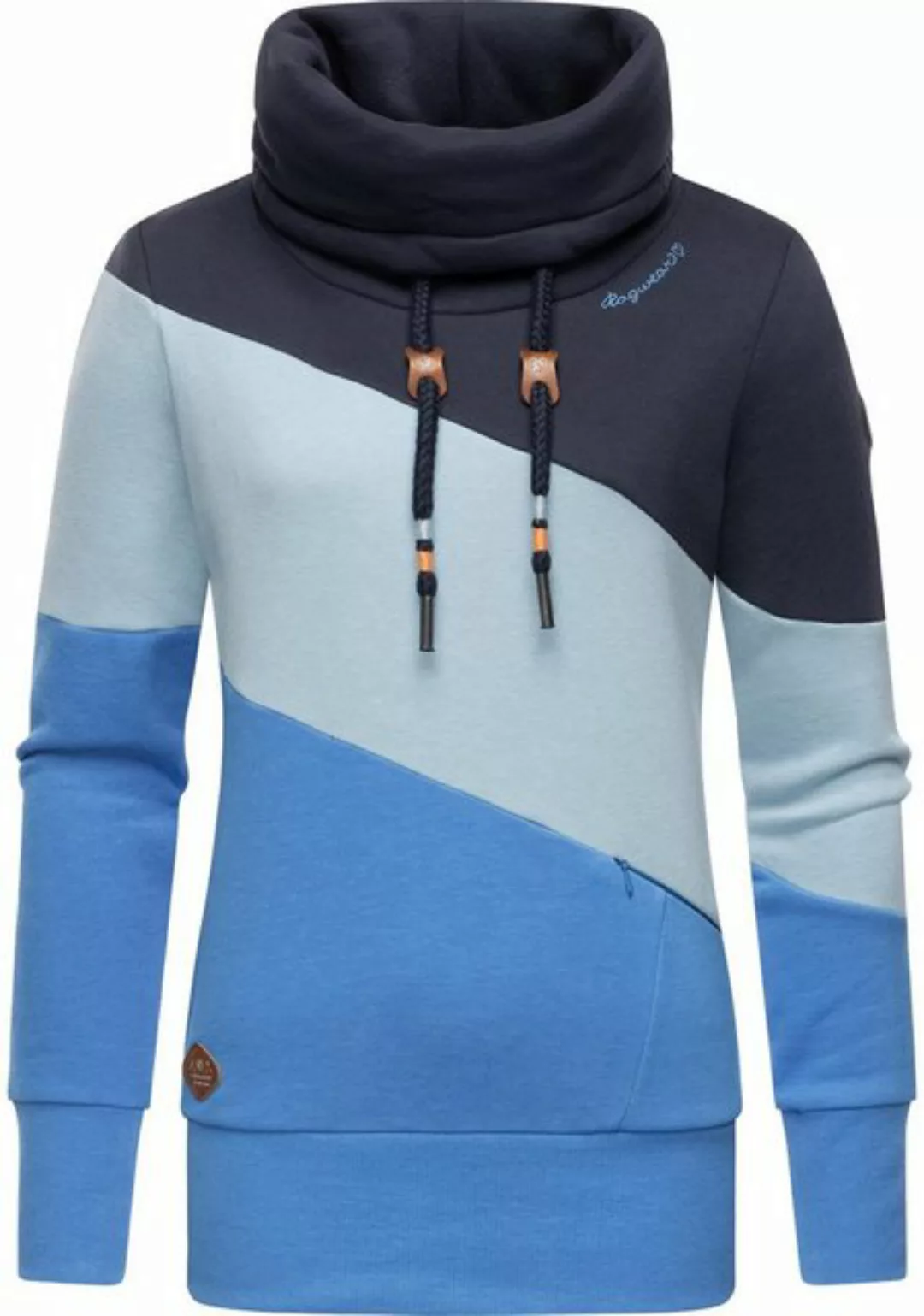 Ragwear Sweatshirt "Rumika", modischer Longsleeve Pullover mit Schlauchkrag günstig online kaufen