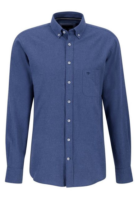 FYNCH-HATTON Langarmhemd Herren Flanellhemd Langarm (1-tlg) günstig online kaufen