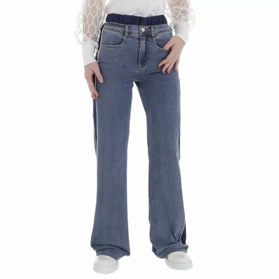 Ital-Design Weite Jeans Damen Freizeit (88578934) Lagenlook Stretch Jeans i günstig online kaufen