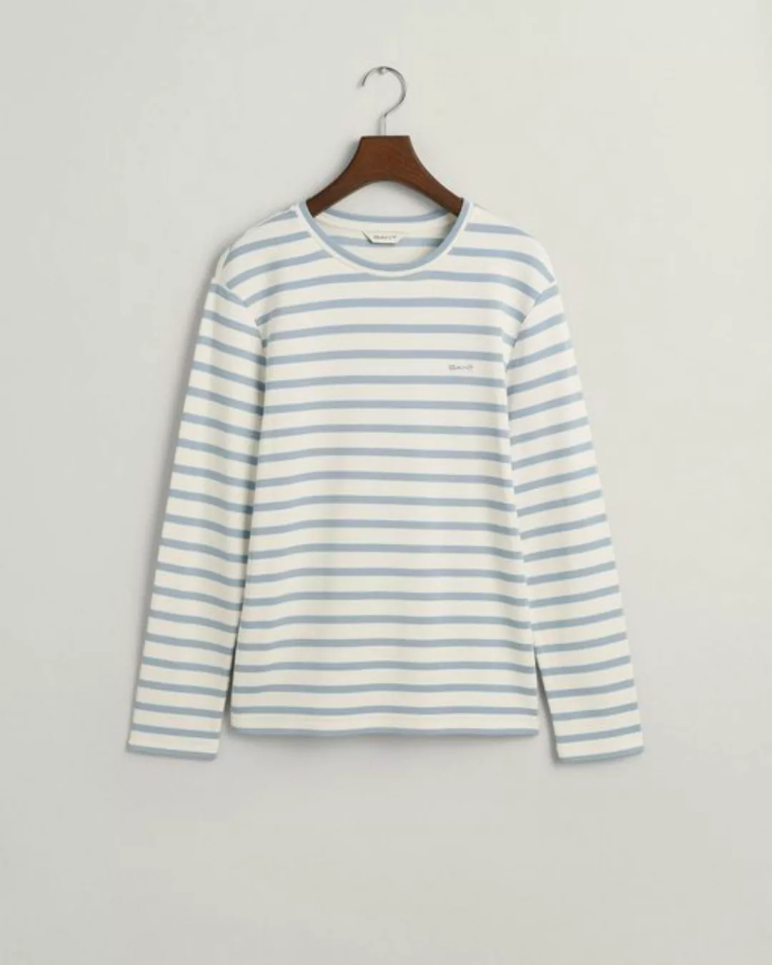 Gant Langarmshirt STRIPED LS T-SHIRT, DOVE BLUE günstig online kaufen