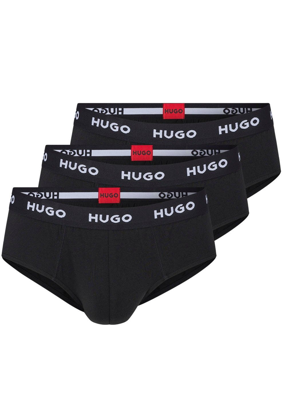 HUGO Hüftslip HIPBRIEF TRIPLETPACK (Packung, 3-St., günstig online kaufen