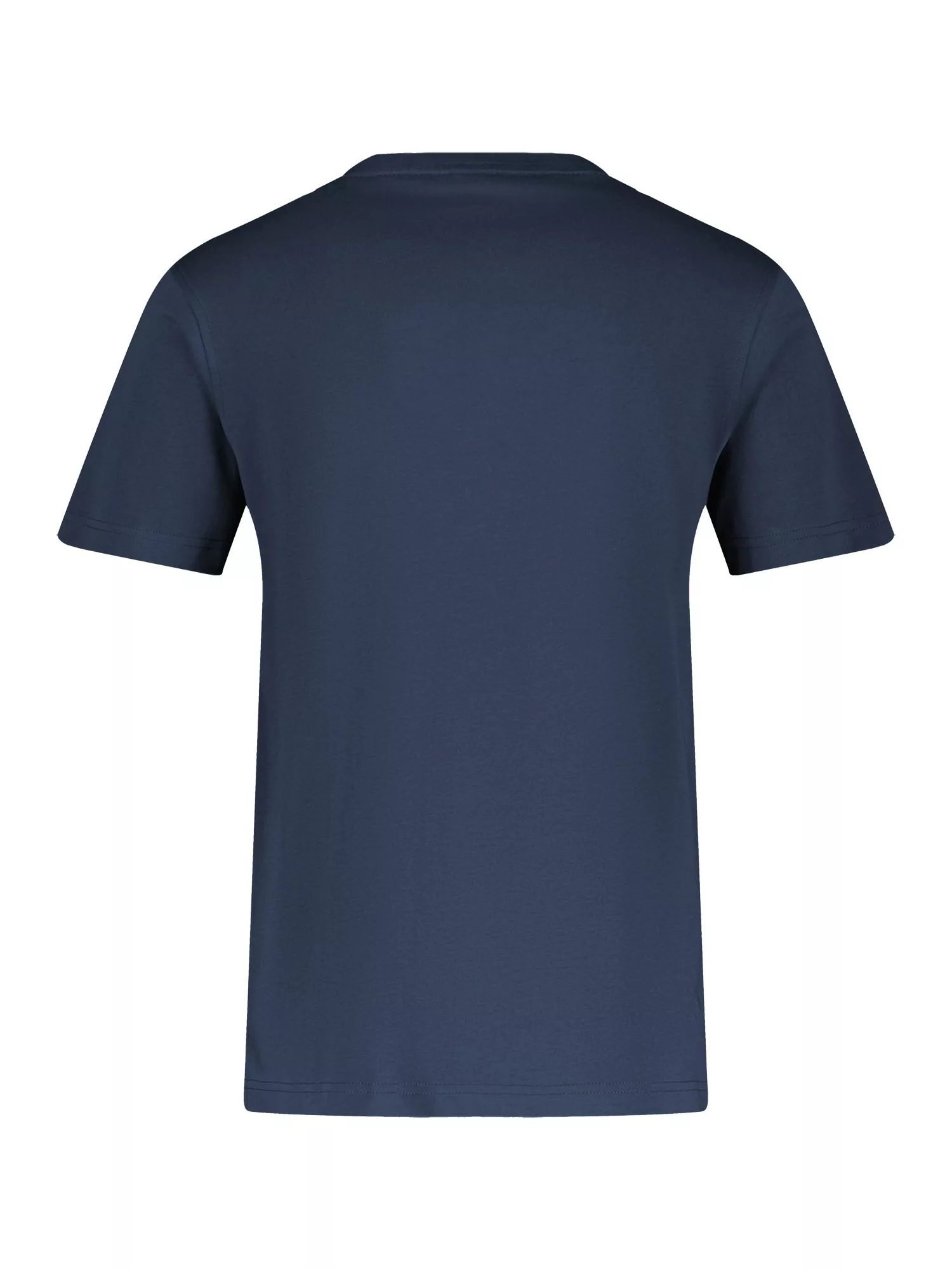 LERROS T-Shirt "LERROS Basic T-Shirt mit Logostitch, unifarben" günstig online kaufen