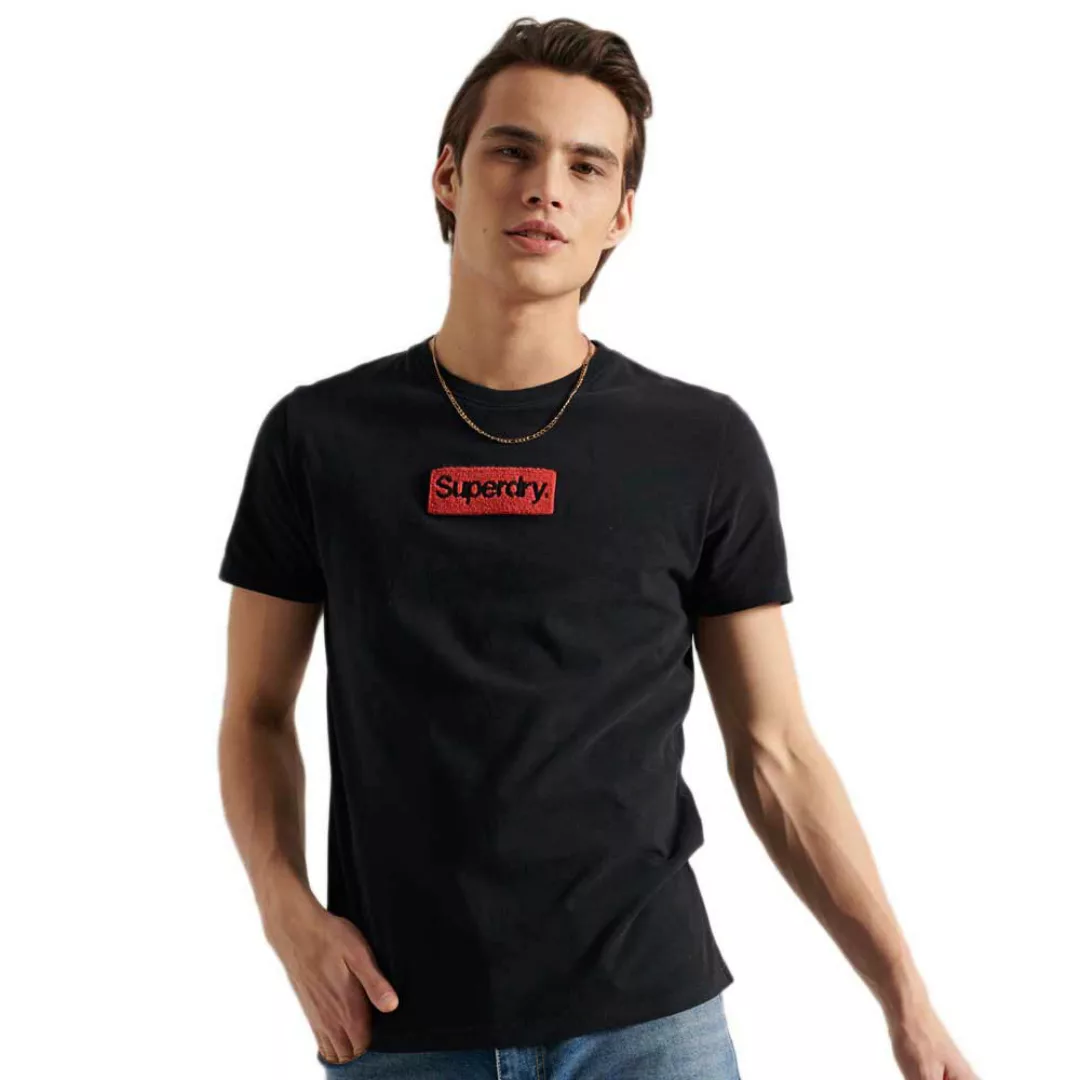 Superdry Core Logo Workwear 185 Kurzarm T-shirt 2XL Black günstig online kaufen