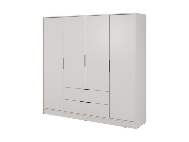 Compleo Drehtürenschrank mit 2 Schubladen KALS Designer Schrank geräumig günstig online kaufen