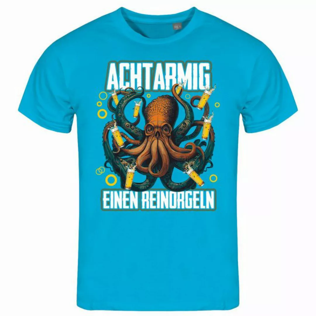 deinshirt Print-Shirt Herren T-Shirt Achtarmig einen reinorgeln Funshirt mi günstig online kaufen