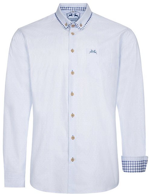 Maddox Trachtenhemd MADDOX Trachtenhemd Button-Down-Kragen - Hemd-58 günstig online kaufen