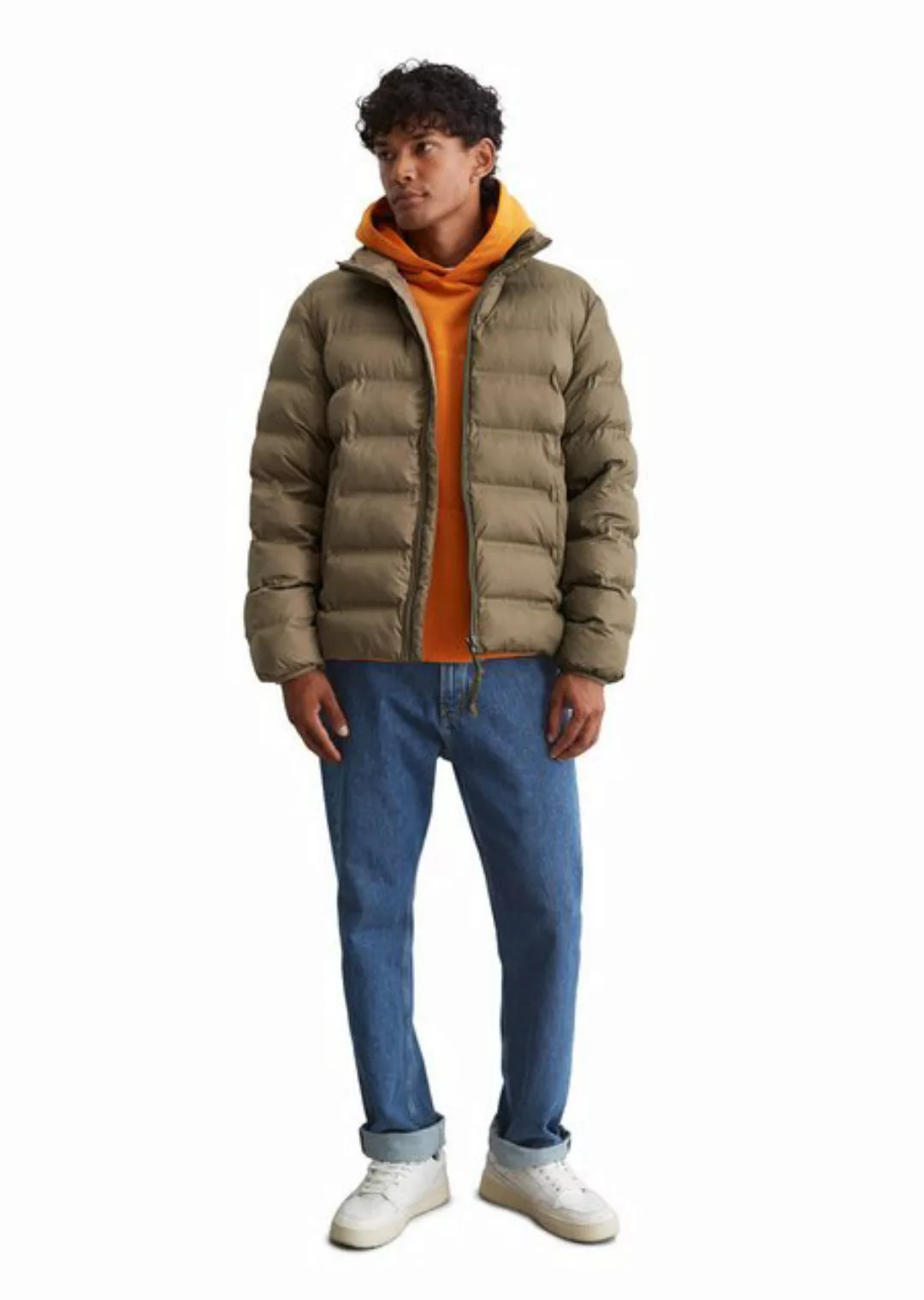 Marc OPolo DENIM Outdoorjacke "aus reyceltem Material", ohne Kapuze günstig online kaufen