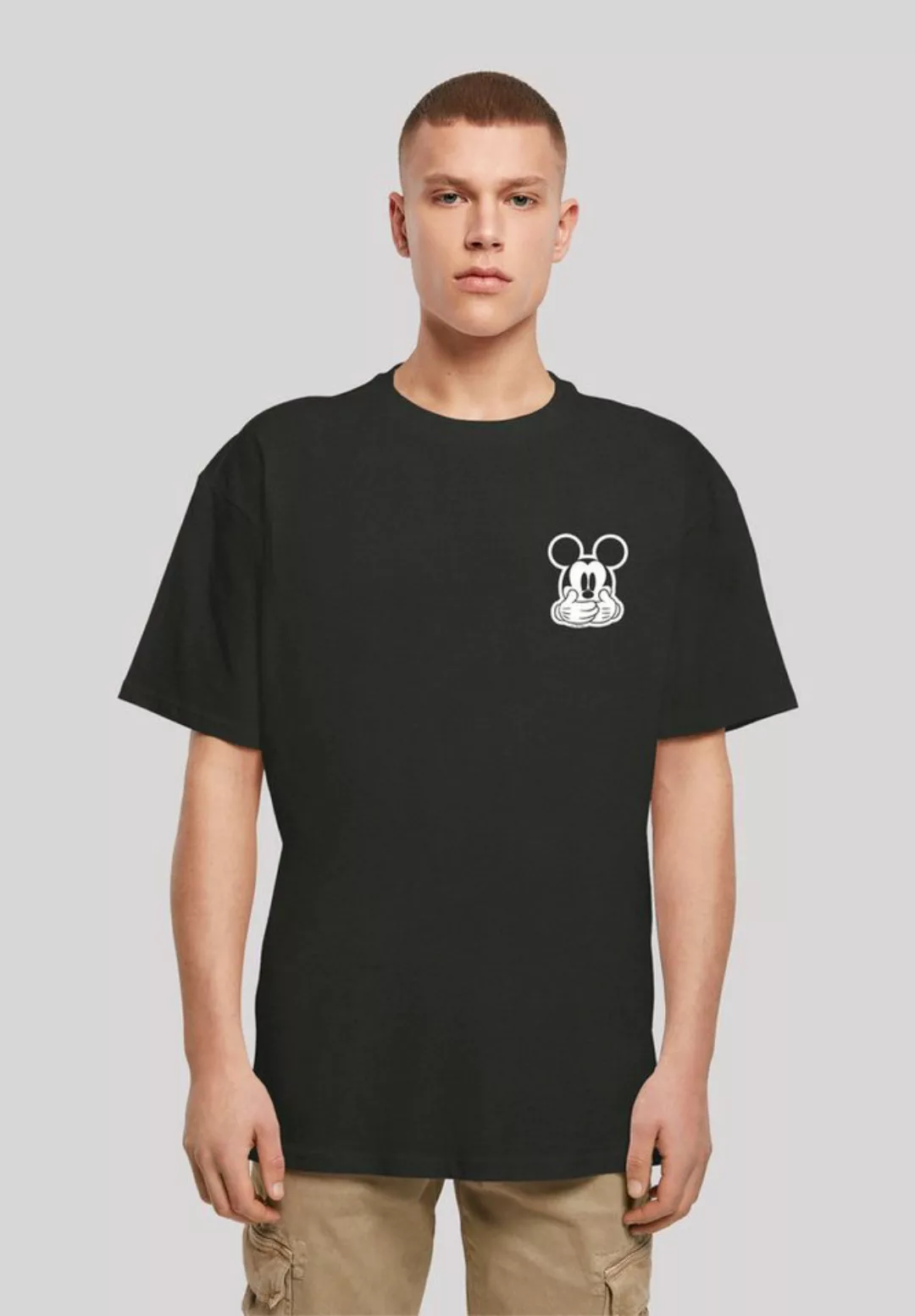 F4NT4STIC T-Shirt Disney Micky Maus Don’t Speak Pocket Print günstig online kaufen