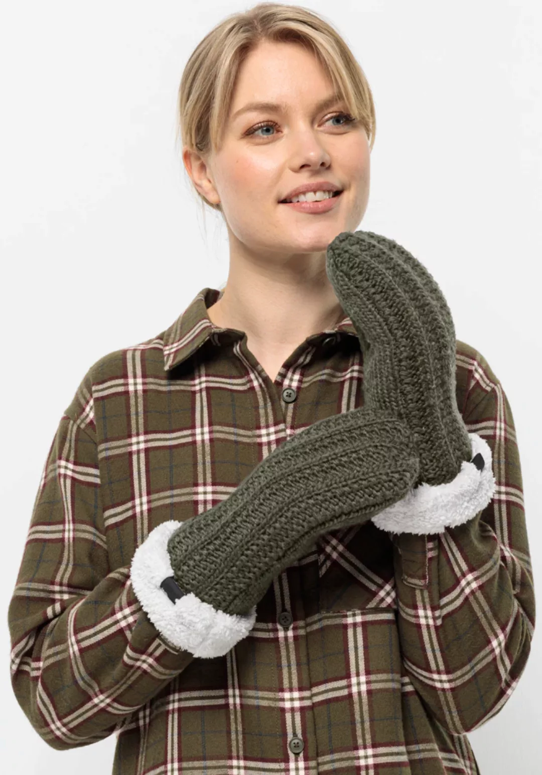 Jack Wolfskin Fäustlinge "HIGHLOFT KNIT MITTEN W" günstig online kaufen