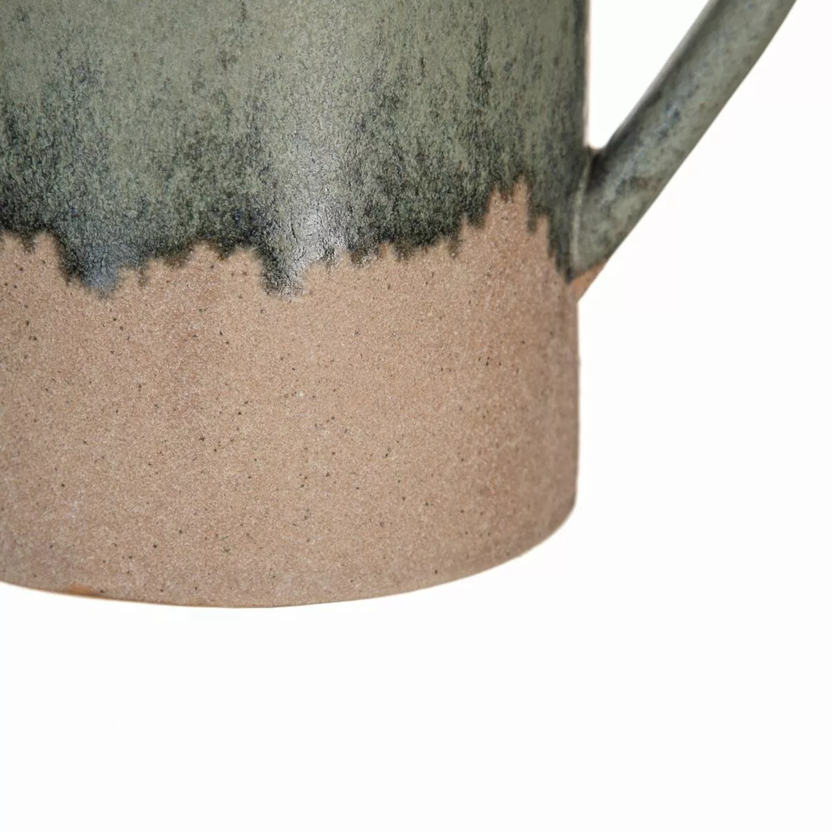 Vase 21 X 14 X 28,5 Cm Aus Keramik Grün Creme günstig online kaufen