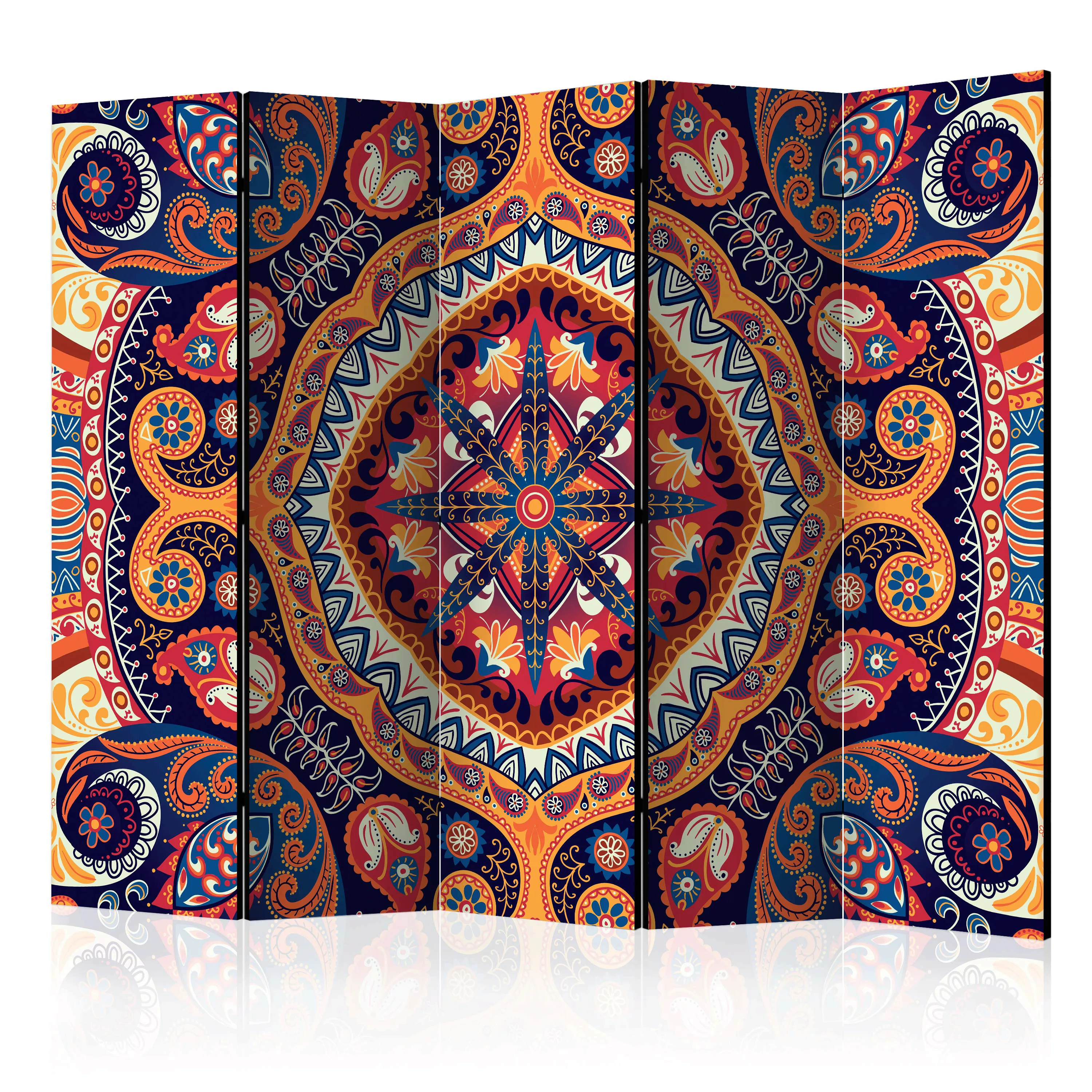 5-teiliges Paravent - Exotic Mosaic Ii [room Dividers] günstig online kaufen