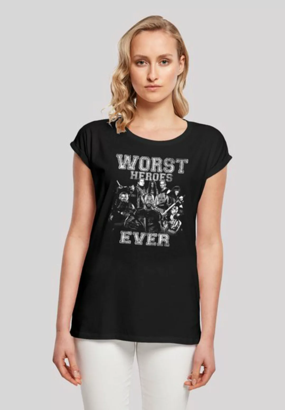 F4NT4STIC T-Shirt "Suicide Squad Worst Heroes Ever", Print günstig online kaufen