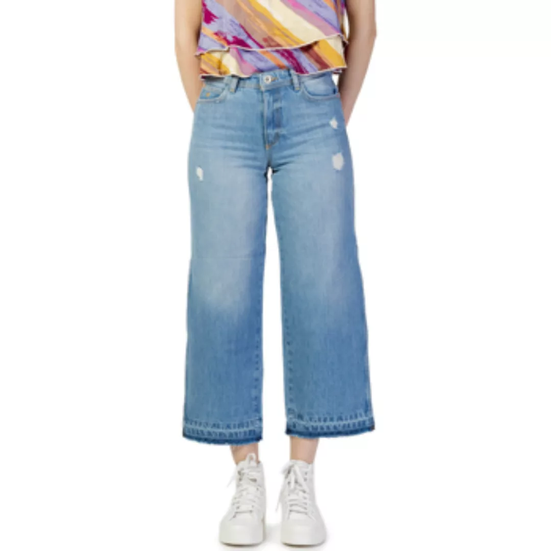 Only  Straight Leg Jeans ONLSOPHIE LIFE MW WIDE A SLIT DNM ACT - 15250518 günstig online kaufen