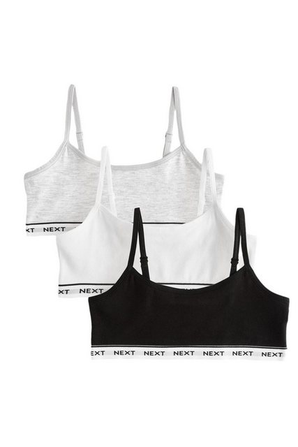 Next Crop-Top 3er-Pack verkürzte Trägertops (3-tlg) günstig online kaufen