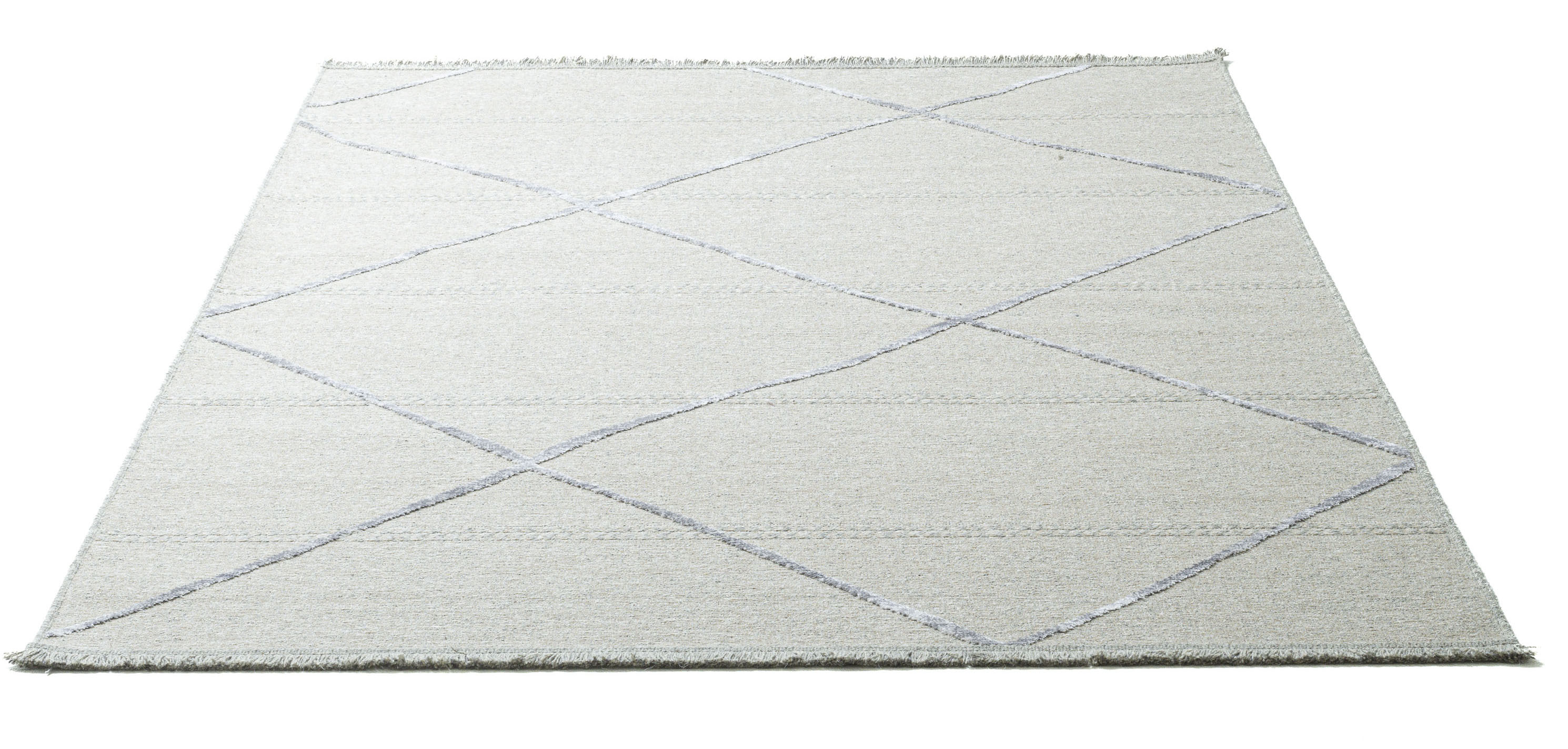 Sansibar Teppich »Braderup«, rechteckig, 2 mm Höhe, Flachgewebe, modernes S günstig online kaufen
