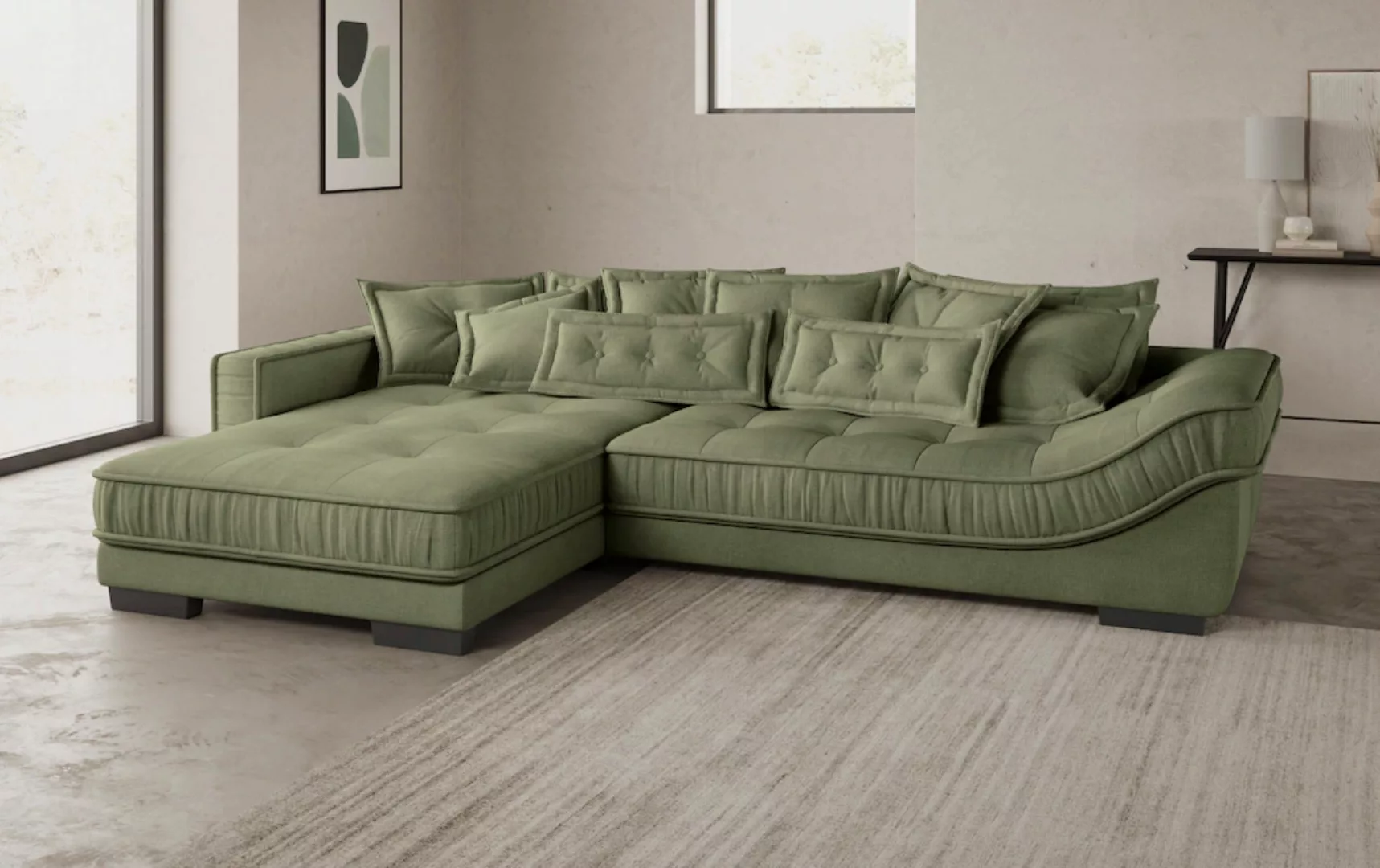 Mr. Couch Ecksofa "Diwan II DuraFlex L-Form", DuraFlex-Kaltschaumpolsterung günstig online kaufen