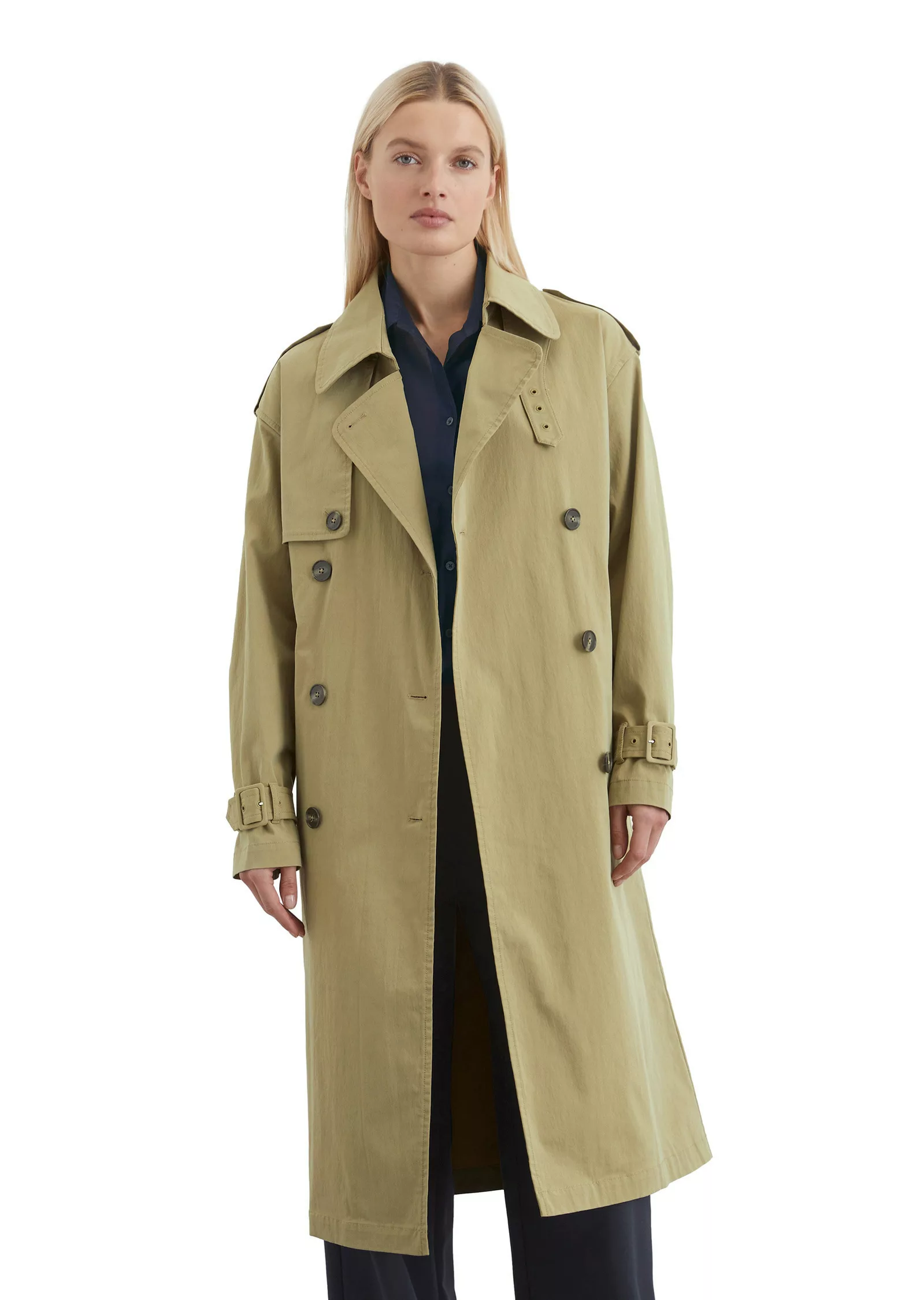 Marc OPolo Trenchcoat "aus kompaktem Twill" günstig online kaufen