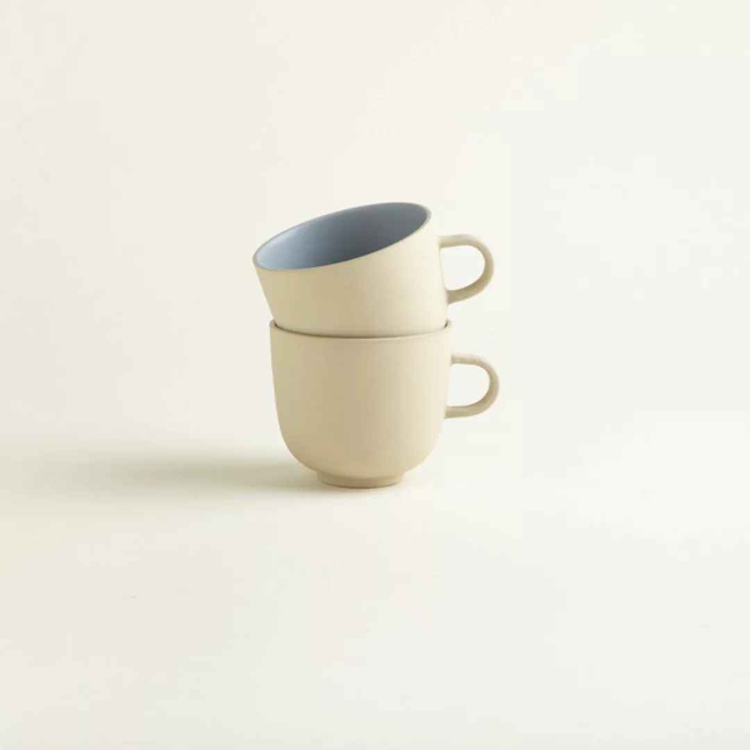 Handgemachte Große Tasse Aus Steinzeug | Kollektion Klassik günstig online kaufen