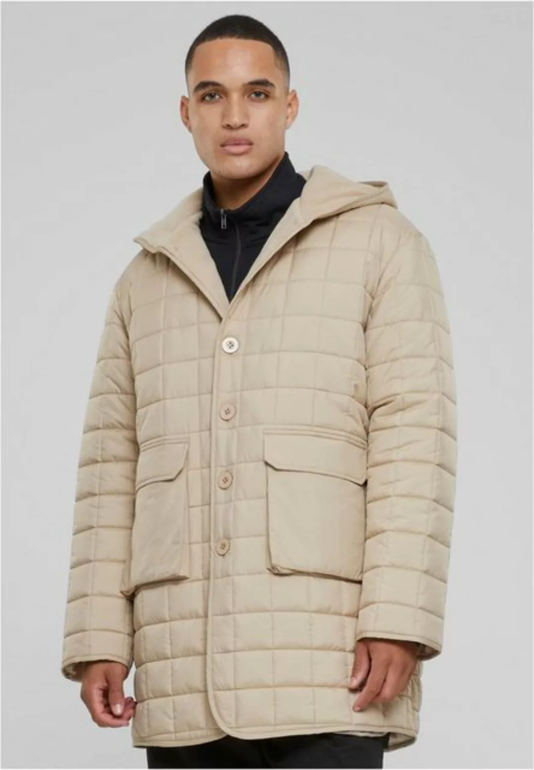 URBAN CLASSICS Outdoorjacke Polar Fleece Lined Parka Herren Parka günstig online kaufen