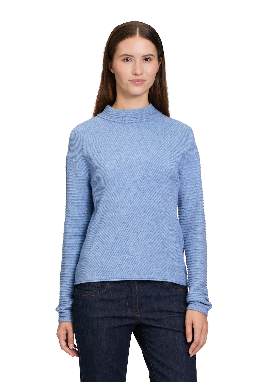 Betty Barclay Strickpullover "Betty Barclay Basic-Strickpullover mit Rippen günstig online kaufen