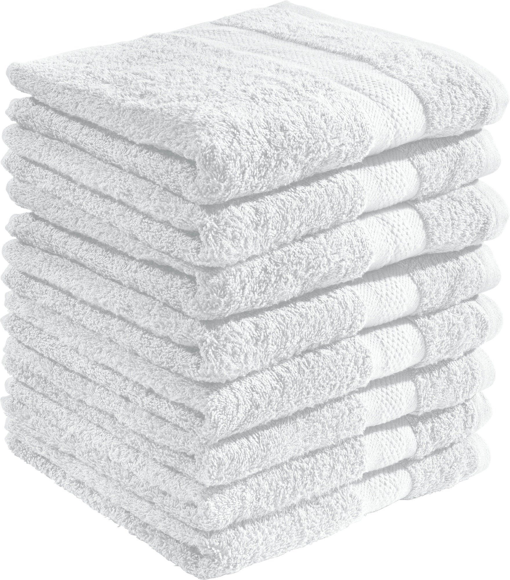 REDBEST Duschtuch Duschtuch "Chicago" 8er-Pack, Frottier, günstig online kaufen