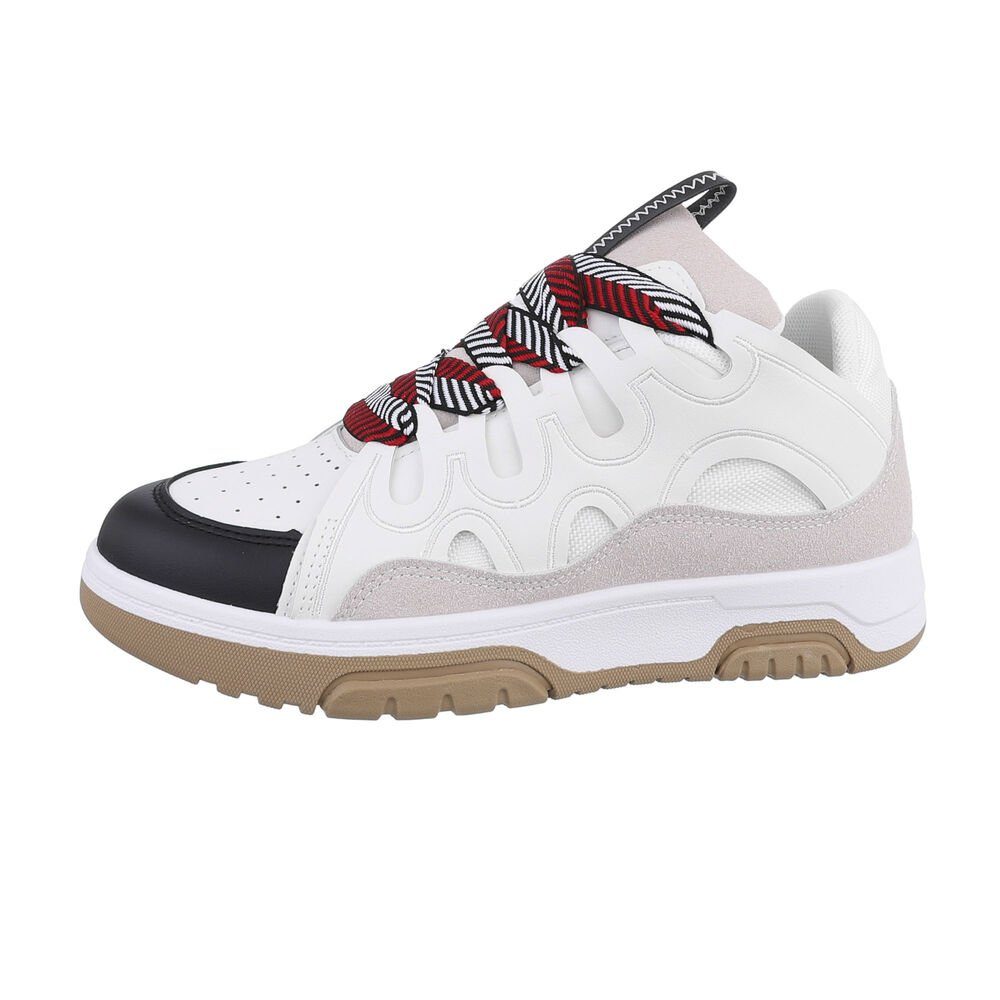 Ital-Design Damen Low-Top Freizeit Sneaker Flach günstig online kaufen