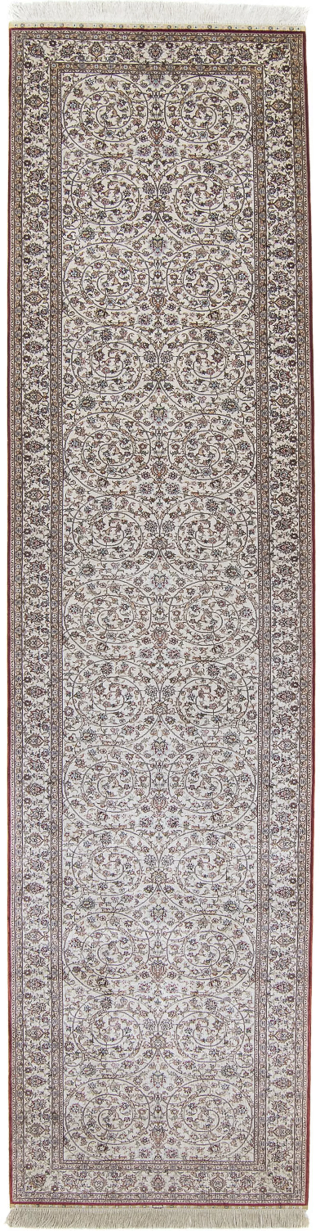 morgenland Orientteppich »Hereke - 368 x 78 cm - dunkelrot«, rechteckig, Wo günstig online kaufen