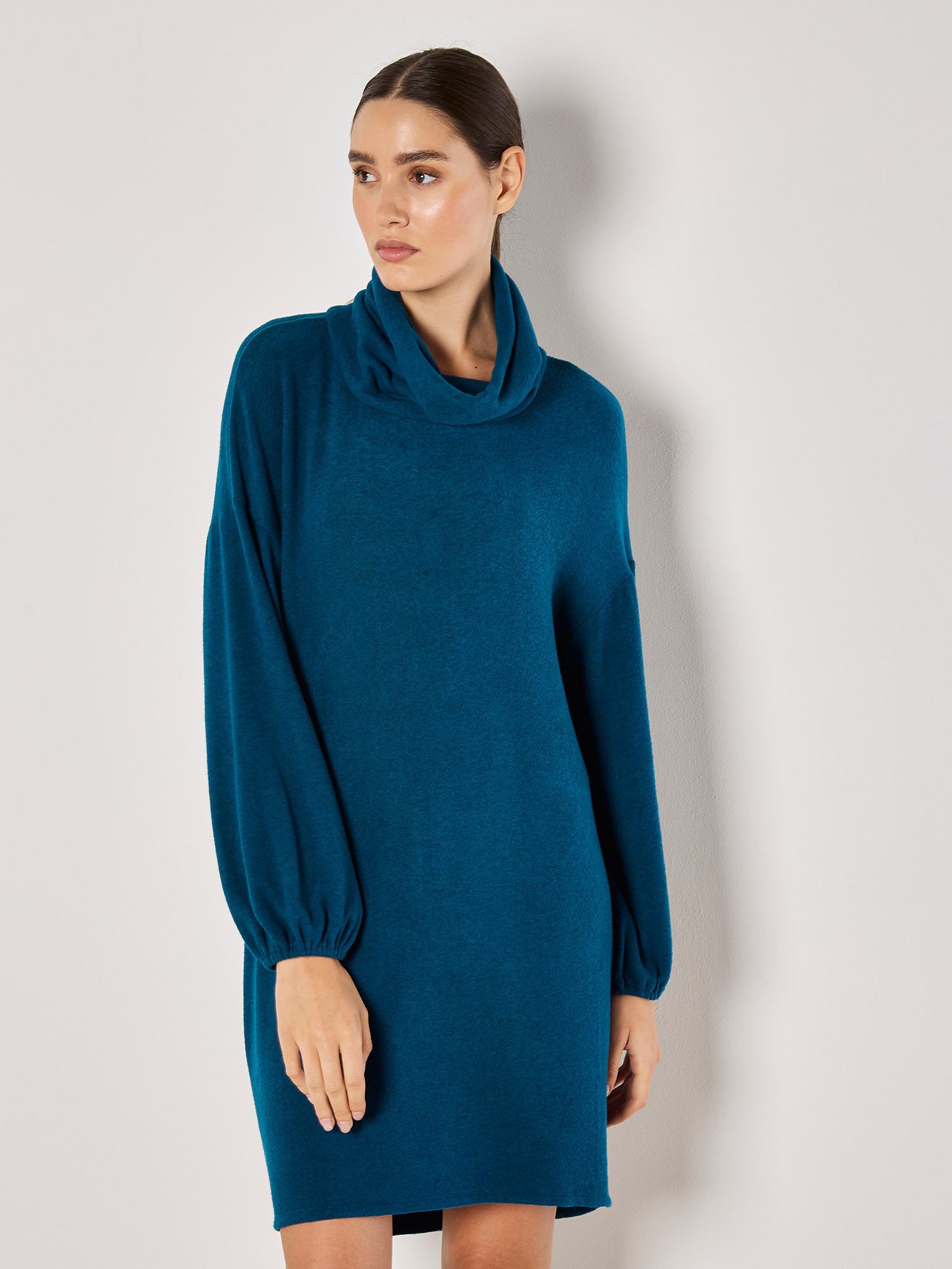 Apricot Strickkleid Weiches Minikleid aus Strick, günstig online kaufen