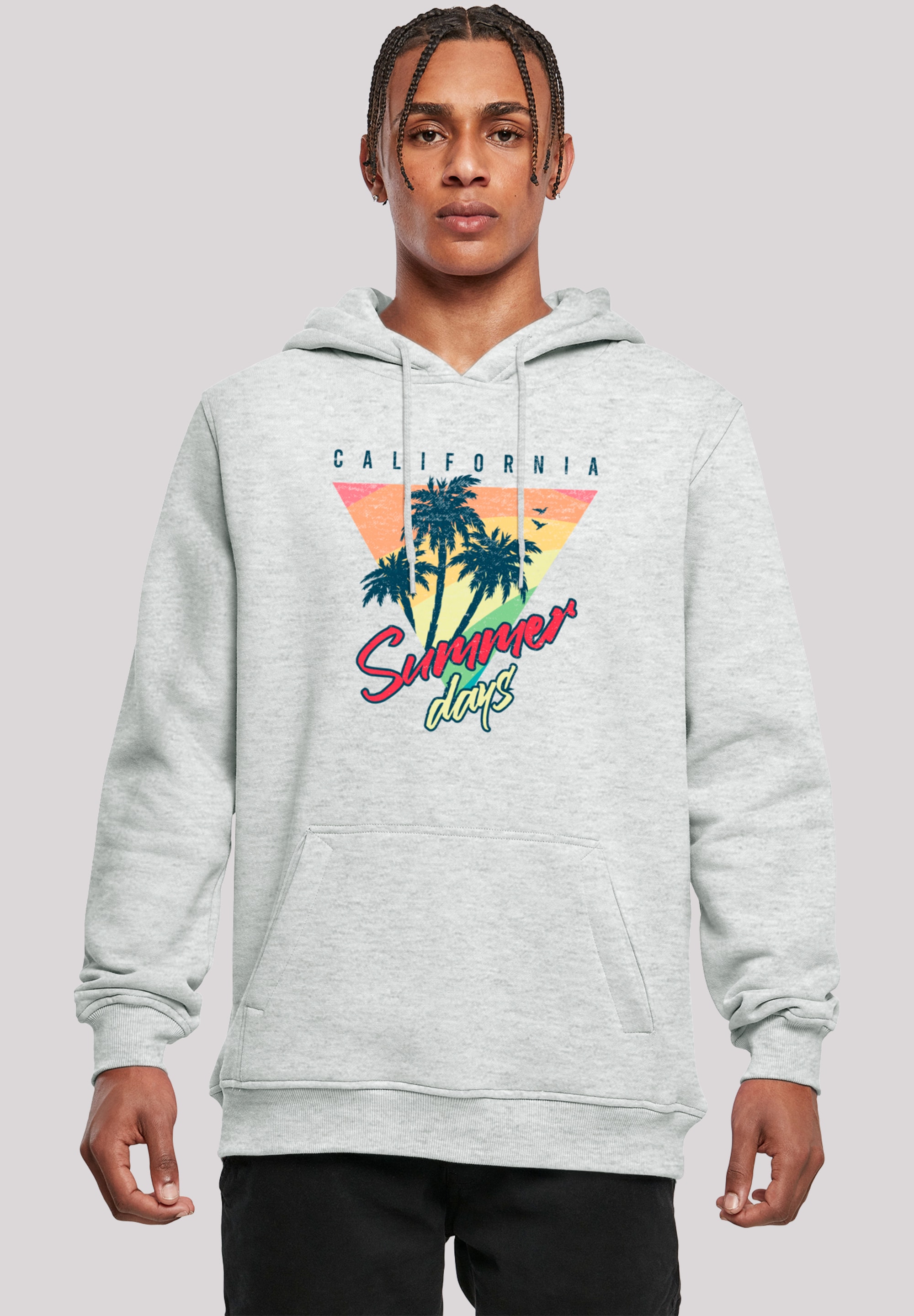 F4NT4STIC Kapuzenpullover "California Palmen Retro", Premium Qualität günstig online kaufen